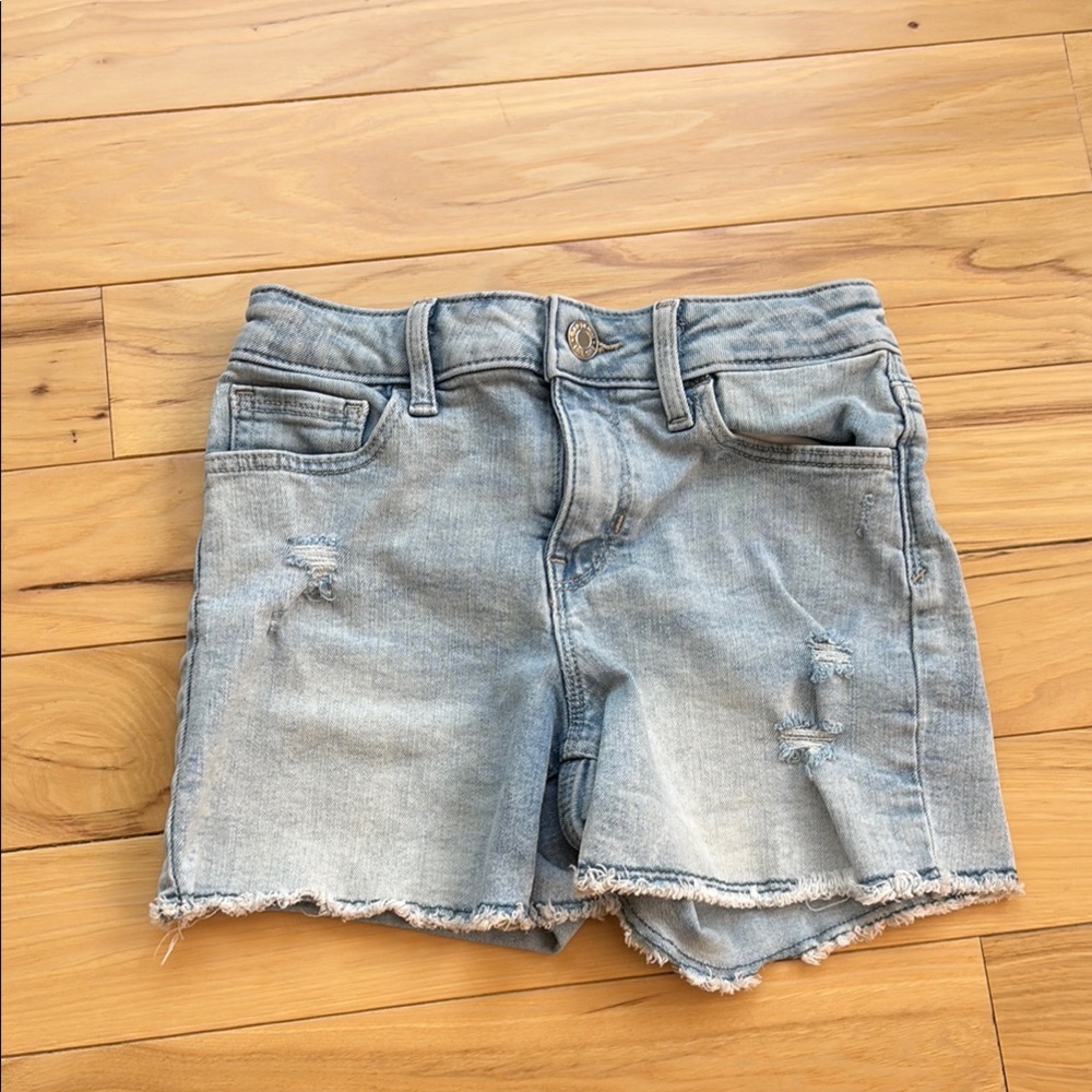 Casual Light Blue Denim Shorts